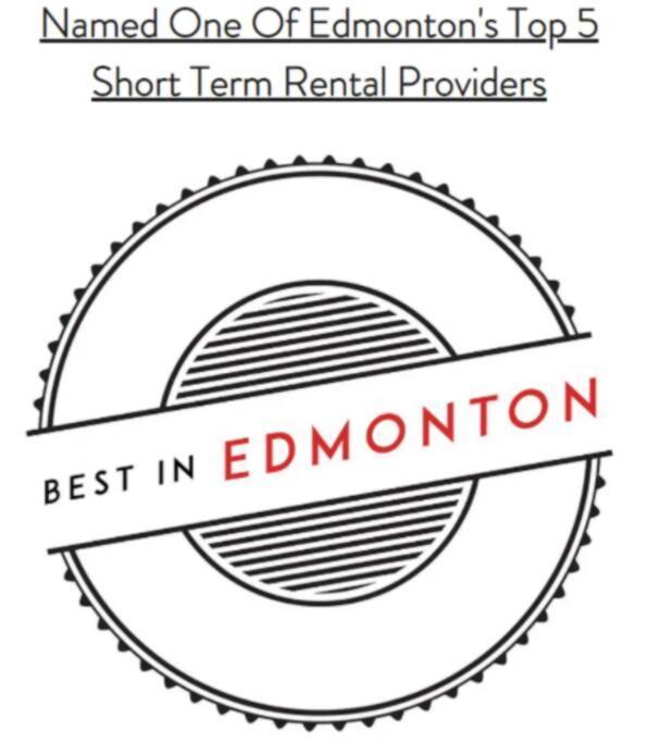 *New* Modern Suite King Bed! Netflix! Sleeps 4! Edmonton Zewnętrze zdjęcie